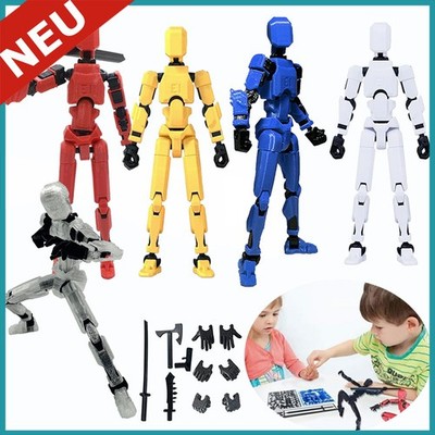 T13 Action Figure 3D-Druck von Beweglichen Figuren Titan 13 Dummy 13 mit Waffen