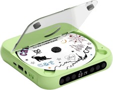ENVYCLOUD CD Player Portable with Dual Stereo Speakers, Rechargeable Portable