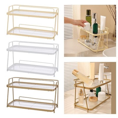 Spice Organizer Rack Multifunktionale Aufbewahrungsbox für Parfüm Badezimmer