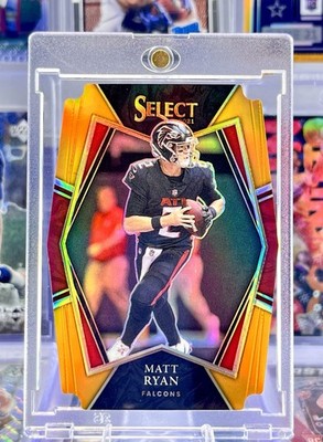 2021 Panini Matt Ryan - Orange Holo Die-Cut Prizm SN /249 - Atlanta Falcons