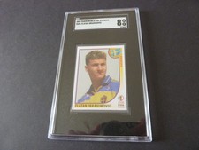 Zlatan Ibrahimovic Panini Korea Japan 2002 Sticker - SGC 8 - World Cup - Graded