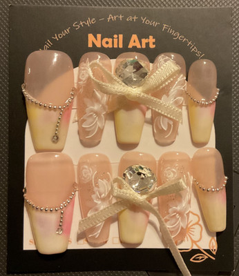Pre-Made Nails Large Only 