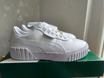Puma Cali Wn ' s Damenschuhe Sportschuhe Laufschuh Sneaker Low Weiß Gr. 37 Neu