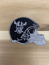 Las Vegas Raiders 3” Embroidered Helmet Iron On Patch