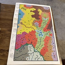 Starship Bridge Area Map 1983 TSR Hobbies 11x17"