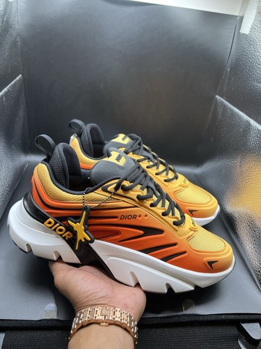 Dior & Lewis Hamilton B44 Blade Mens Sneaker Yellow/Black Limted #290 Of 1947