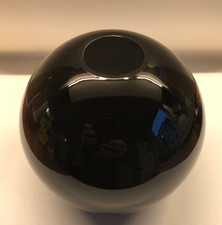Rosenthal Home Design Kugel Vase Glas schwarz 13cm | Modern Deko Vintage Design