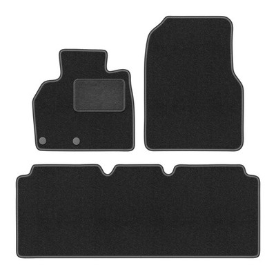 Velours Fußmatten für Renault Grand Espace IV Bj. 2002-2014  3-tlg Passform NEU