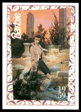 Barbie 1992 Panini Card 2 NM 