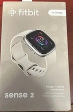 Fitbit Sense 2 Smartwatch - Platinum Aluminum...