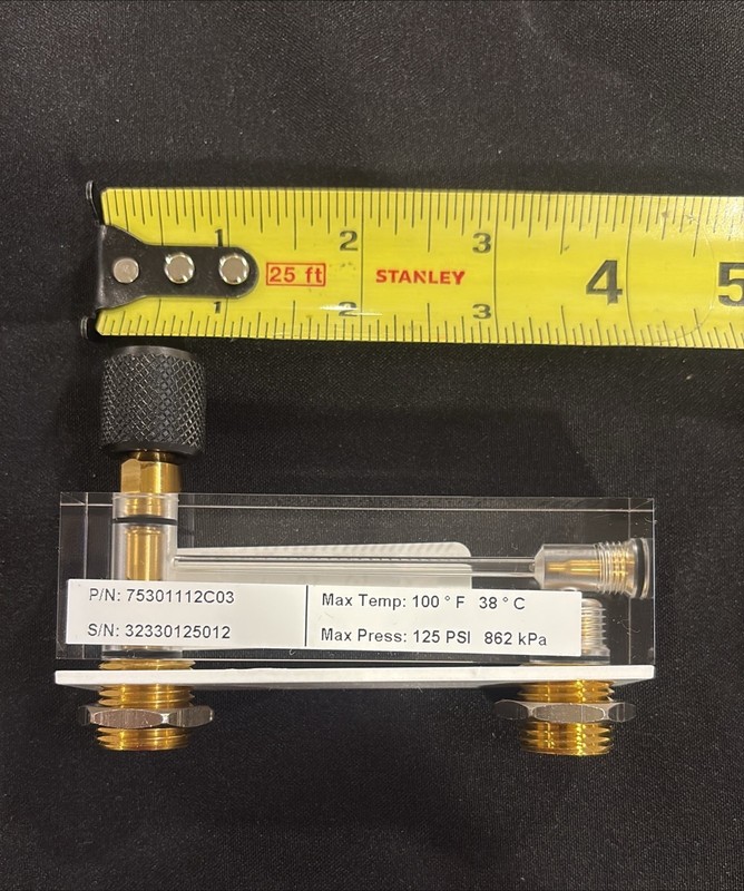 KING INSTRUMENT 1/4 FNPT BR EP 5 SCFH IV FLOW METER