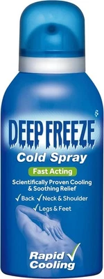 Deep Freeze Pain Relief Cold Spray 150ml | Instant Muscle & Joint Pain Relief