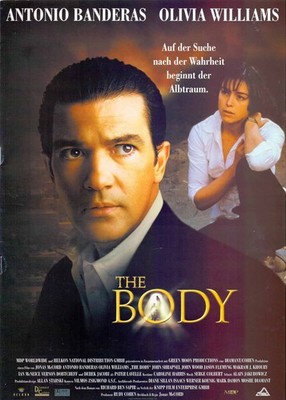 The Body - Antonio Banderas - Olivia Williams - Derek Jacobi - Presseheft