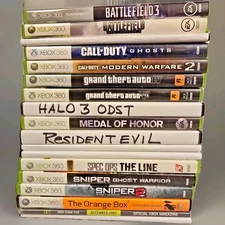 XBOX 36O GAME LOT YOU PICK, BUY MORE SAVE MORE