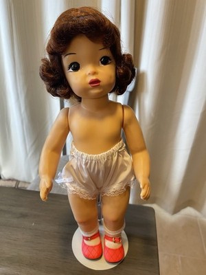 1950s VINTAGE TERRI LEE Original Auburn Raysheen wig