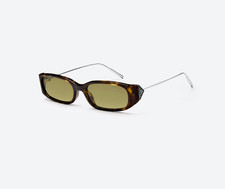 NWT Gentle Monster x Prada 1 T9 Tortoise Green Square Sunglasses LTD Authentic