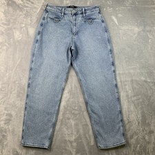 Hollister Ultra High Rise Mom Jean Women's Size 11R W30xL27 Blue