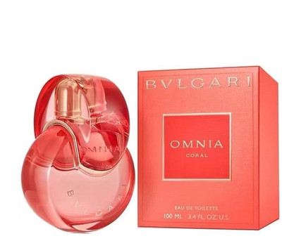 BVLGARI Omnia Coral By 3.4 oz Eau De Toilette  Spray Women In Box