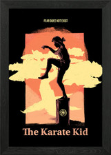 The Karate Kid Framed Wall Art Poster Canvas Print Picture