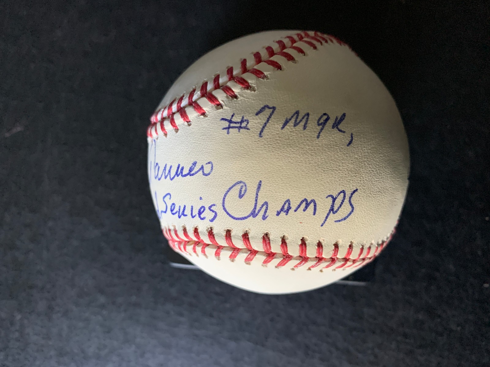 MLB Baseball Signed By Chuck Tanner  Auto Autograph Signature PSA/DNA Cert view 3
