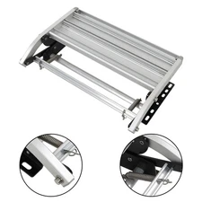 One Step RV Camper Platform Step Stair Anti-Slip Manual Pull Out Retractable New