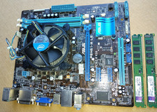 KIT**ASUS  P8H61-M LE+INTEL 5+8GB DDR3 - SOCKET 1155  -  TESTATA  100%