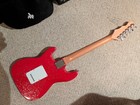 Mahar Stratocaster Electric Guitar Red Sparkle Finish — photo 6
