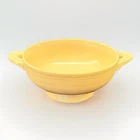 Vintage Fiesta Cream Soup Bowl 5” Ivory Fiestaware