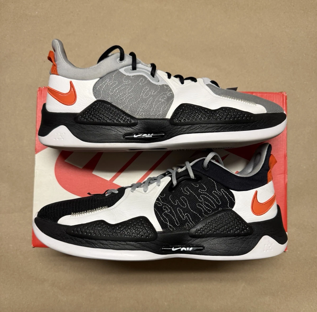 Nike PG 5 White Black for Sale | Authenticity Guaranteed | eBay