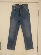 Abercrombie Fitch Ankle Straight Ultra High Rise