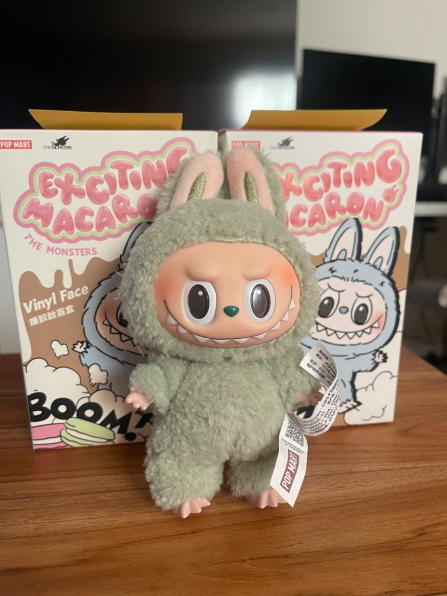 Popmart THE MONSTERS Macaron Labubu １箱 Pop Mart Labubu The Monsters Exciting Macaron Vinyl Face