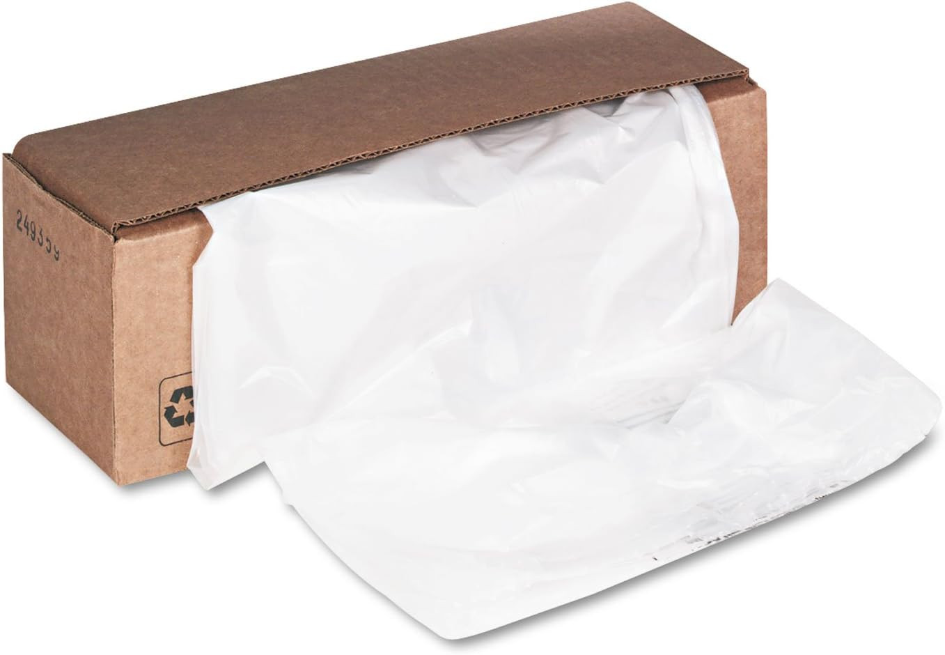 Shredder Bags Office Storage Container, Clear (3605801)