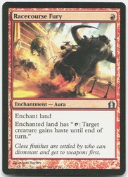 Racecourse Fury Foil Uncommon Return to Ravnica #104