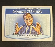 George HW Bush 2019 Upper Deck Goodwin Champions #94 - U.S. President