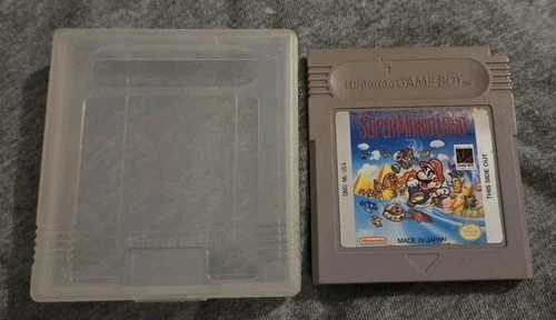 Super Mario Land Game Boy! Cleaned, Tested, Working! With Case!