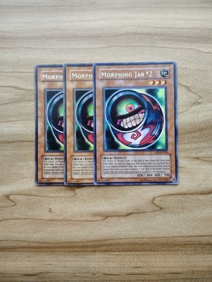 Yu-Gi-Oh -  Morphing Jar #2 3x - Rare - Full Playset - DB1-EN092