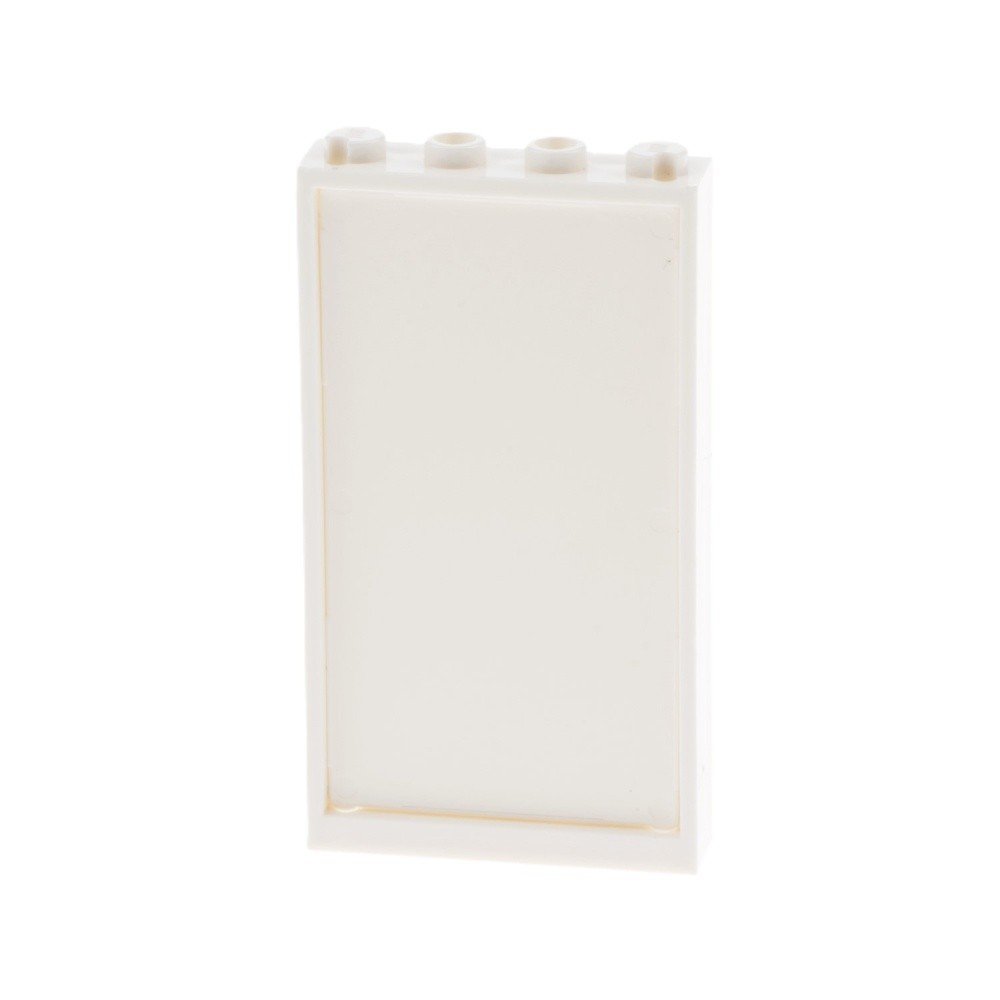 1x Lego Window Frame 1x4x6 White Pane White Wall Panels 57895 60596