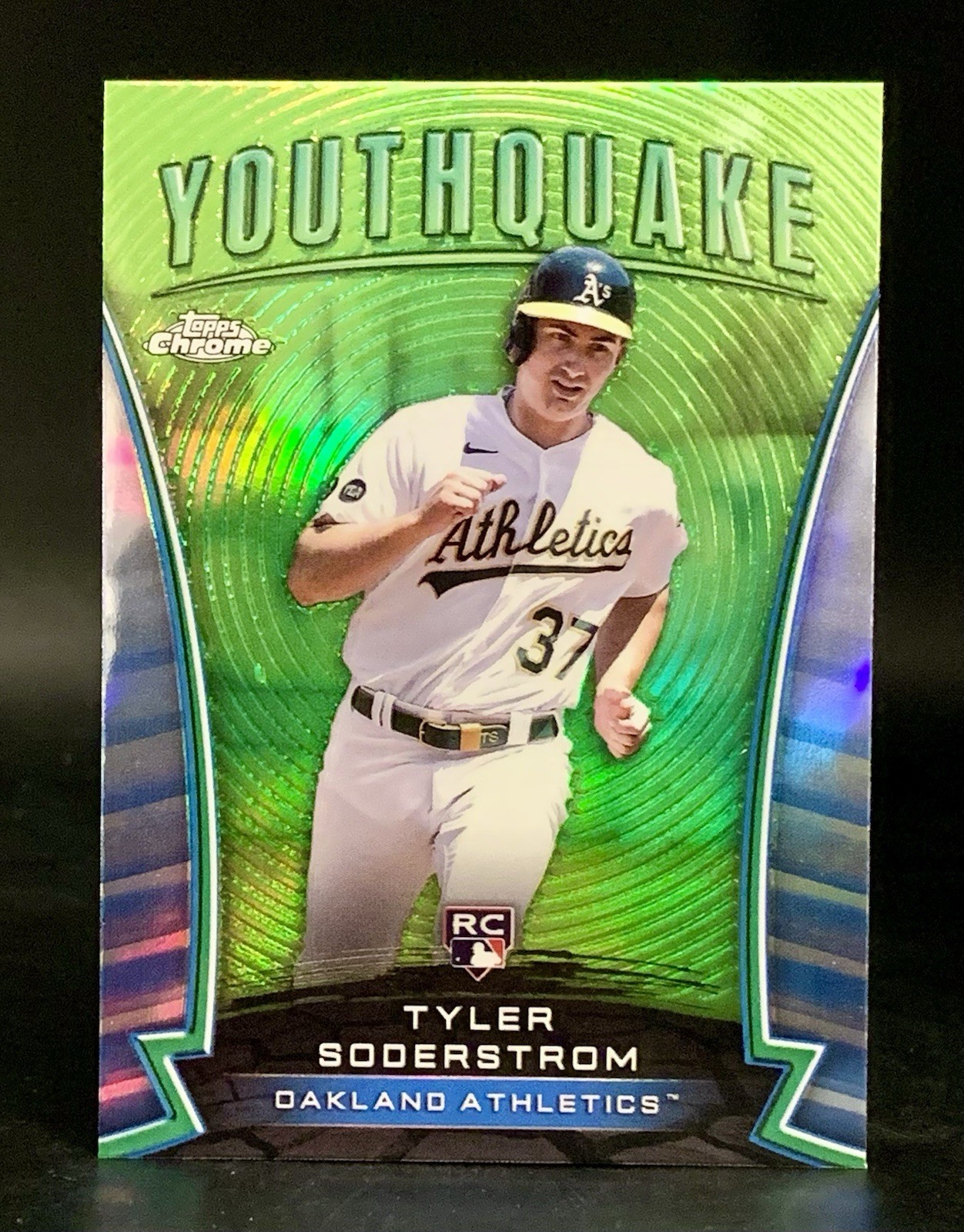 2024 Topps Chrome Tyler Soderstrom Youthquake Colormatch Refractor Rookie Card