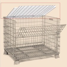 Lid ONLY - 20 X 32 Folding Wire Container Accessory Lid-Hinged