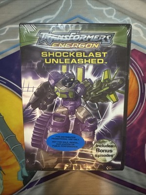 Transformers: Energon - Shockblast Unleashed (DVD, 2005) Animated TV Show