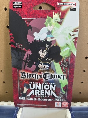  Black Clover - Union Arena Card Game: Sleaved Booster Pack New