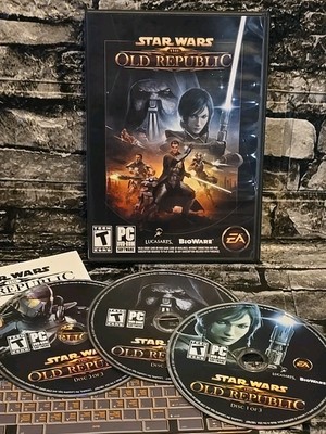 Star Wars The Old Republic for PC Complete CIB Video Game EA LucasArts 2011 EUC