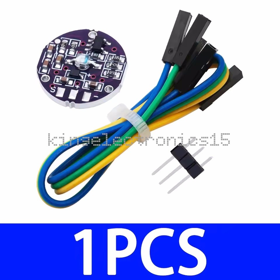 Pulse Sensor Heart Rate Sensor – Analog Signal Output Module For Arduino, Raspberry Pi, And Microcontrollers