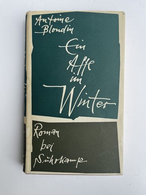 Antoine Blondin Ein Affe im Winter, Antoine Blondin, Roman, Literatur, Blondin