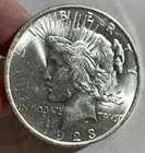 ⚡️⚡️1923 US PEACE DOLLAR, BU⭐SILVER COIN