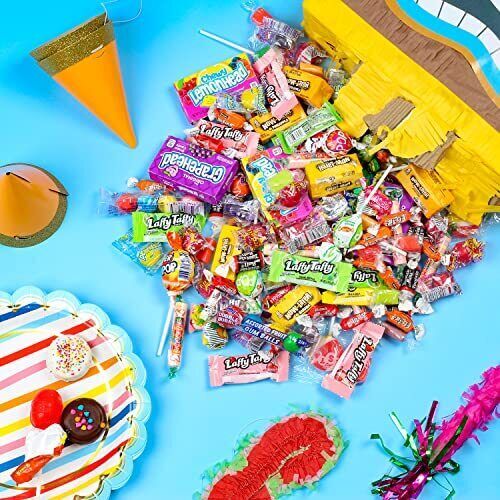8 LB of Candy Mix Party Fire Balls Airheads Jawbusters Laffy Taffy