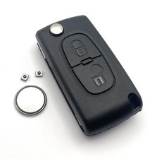 Repair kit for Citroen remote key case with Cr1620 battery contacts 2 switches
