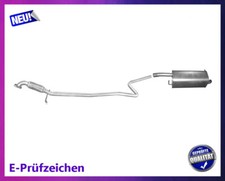 Auspuffanlage für Ford Fiesta V 1.3 Bj.11.01-11.05 Auspuff Mittelrohr Endtopf