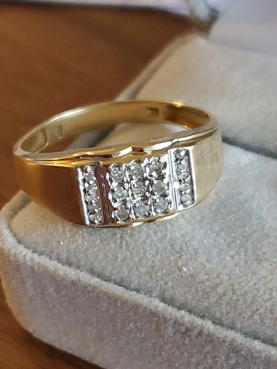Mens shop cluster ring