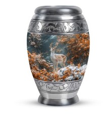 Deer Urns For Human Ashes Dad, Urn For Human Ashes Adult, 10 Inch